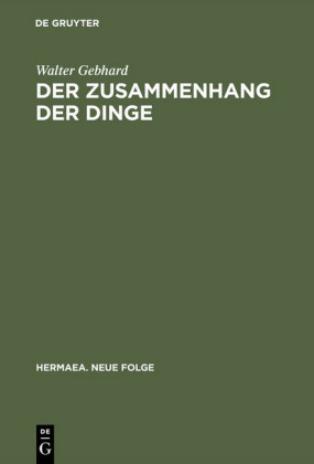 Der Zusammenhang der Dinge