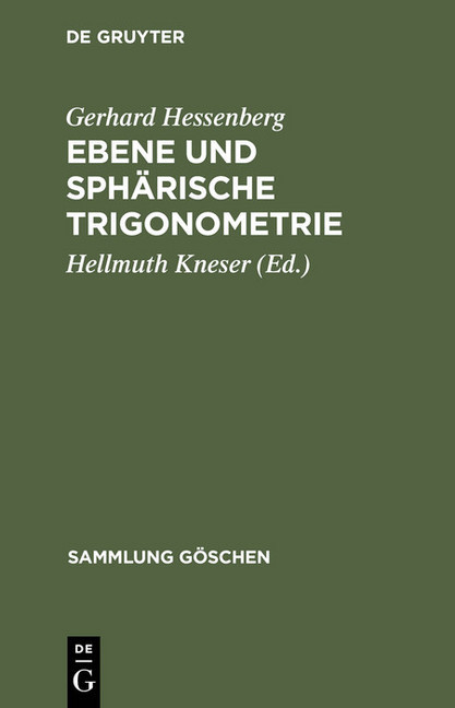 Ebene und sphärische Trigonometrie main product photo