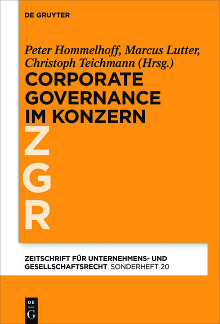 Corporate Governance im grenzüberschreitenden Konzern main product photo