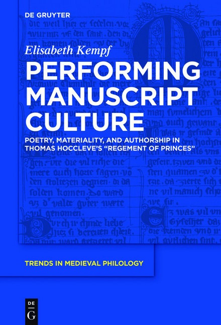 Performing Manuscript Culture main product photo