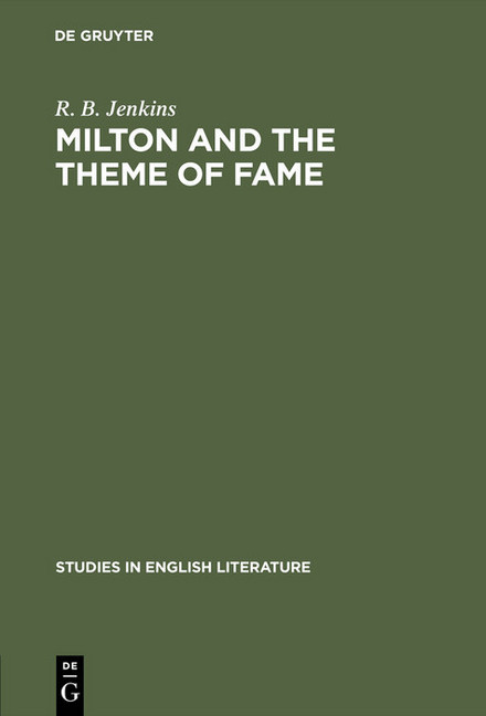 Milton and the theme of fame main product photo