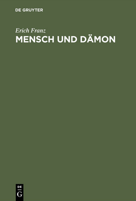 Mensch und Dämon main product photo