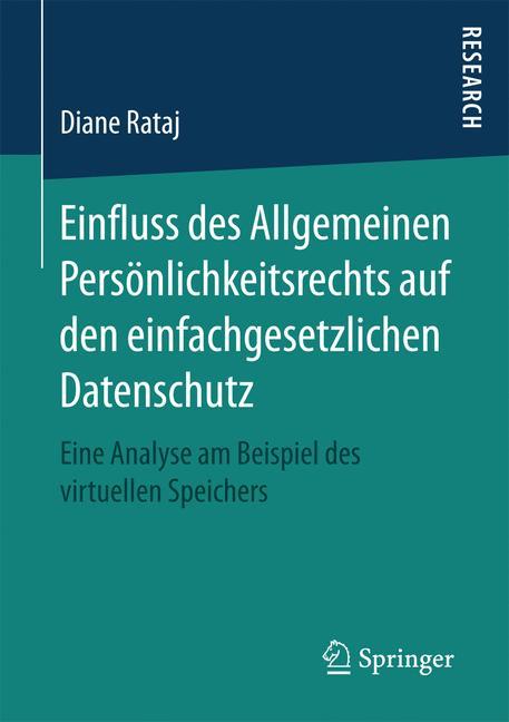 Einfluss des Allgemeinen Persönlichkeitsrechts auf den einfachgesetzlichen Datenschutz main product photo