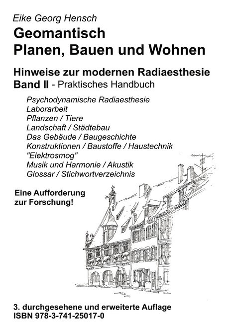 Geomantisch Planen, Bauen und Wohnen, Band II main product photo