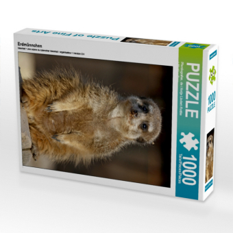 CALVENDO Puzzle Erdmännchen | 1000 Teile Lege-Größe 64x48cm...