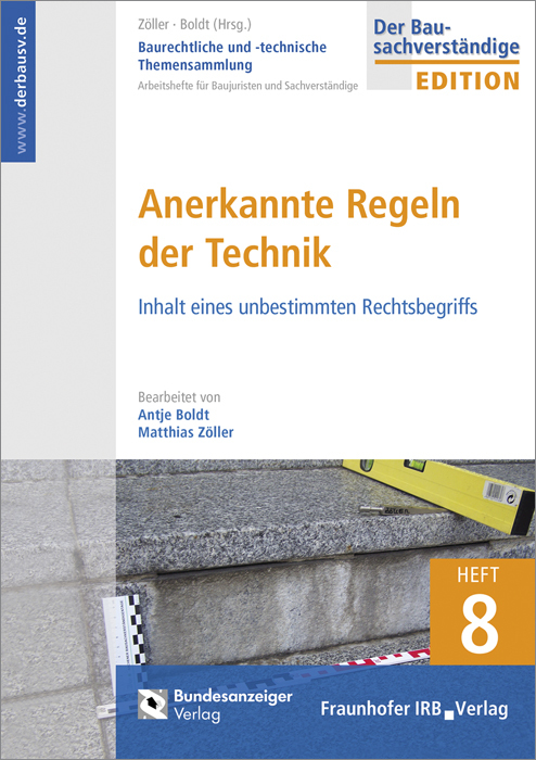 Anerkannte Regeln der Technik. main product photo