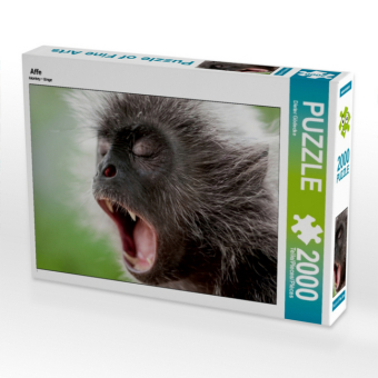 CALVENDO Puzzle Affe | 2000 Teile Lege-Größe 90x67cm Foto-Puzzle für glückliche Stunden