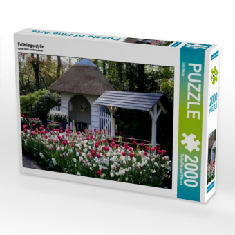 CALVENDO Puzzle Frühlingsidylle | 2000 Teile Lege-Größe 90x67cm Foto-Puzzle für glückliche Stunden
