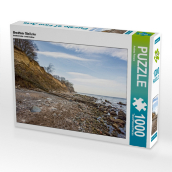 CALVENDO Puzzle Brodtner Steilufer | 1000 Teile Lege-Größe 64x48cm Foto-Puzzle für glückliche Stunden