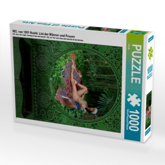 CALVENDO Puzzle 592. von 1001 Nacht. List der Männer und Frau...