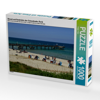 CALVENDO Puzzle Strand und Seebrücke des Ostseebades Rerik | ...