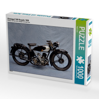 CALVENDO Puzzle Zündapp Z 300 Baujahr 1929 1000 Teile Puzzle quer | 1000 Teile Lege-Größe 64 × 48 cm Foto-Puzzle für glückliche Stunden