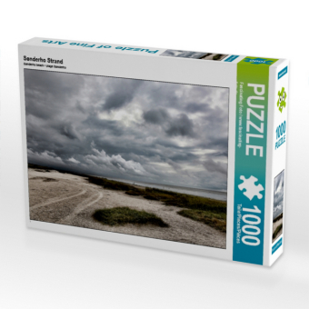 Sønderho Strand 1000 Teile Puzzle quer