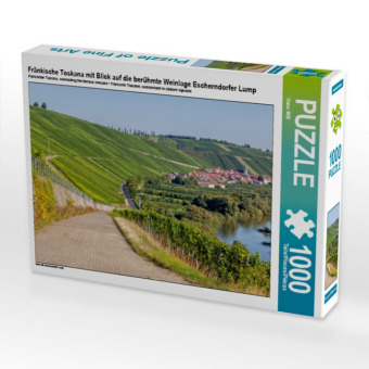 Fränkische Toskana mit Blick auf die berühmte Weinlage Esche...