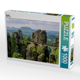 CALVENDO Puzzle Bastei | 1000 Teile Lege-Größe 64x48cm Foto-...