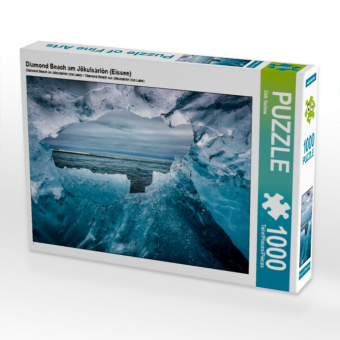 CALVENDO Puzzle Diamond Beach am Jökulsárlón (Eissee) | 100...