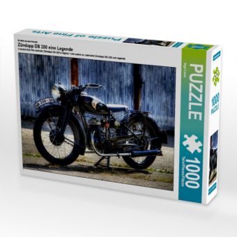 CALVENDO Puzzle Ein Motiv aus dem Kalender Zündapp DB 200 eine Legende | 1000 Teile Lege-Größe 64x48cm Foto-Puzzle für glückliche Stunden