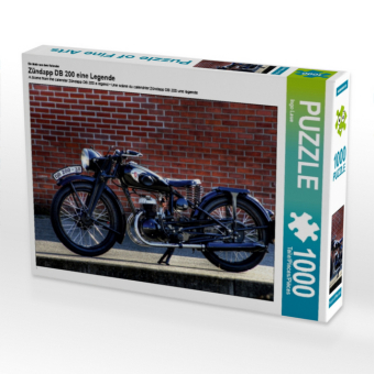CALVENDO Puzzle Ein Motiv aus dem Kalender Zündapp DB 200 eine Legende | 1000 Teile Lege-Größe 64x48cm Foto-Puzzle für glückliche Stunden
