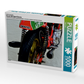 CALVENDO Puzzle Ein Motiv aus dem Kalender Ducati 500 Sport Desmo | 1000 Teile Lege-Größe 64x48cm Foto-Puzzle für glückliche Stunden