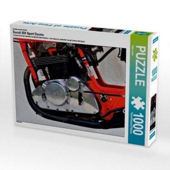 CALVENDO Puzzle Ein Motiv aus dem Kalender Ducati 500 Sport Desmo | 1000 Teile Lege-Größe 64x48cm Foto-Puzzle für glückliche Stunden