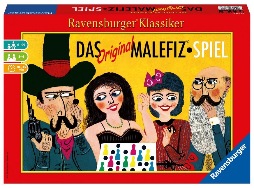 Ravensburger 26737 - Das Original Malefiz Spiel - Familienspiel für 2-4 Spieler, Ravensburger Klassiker ab 6 Jahren main product photo