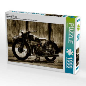 CALVENDO Puzzle Ein Motiv aus dem Kalender Zündapp DB 200 | 1000 Teile Lege-Größe 64x48cm Foto-Puzzle für glückliche Stunden