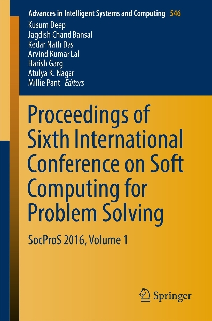 Proceedings of Sixth International Conference on Soft Computing for Problem Solving main product photo