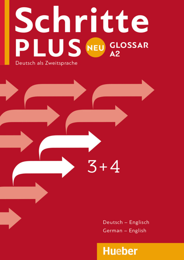 Schritte plus Neu - Glossar Deutsch-Englisch - Glossary German-English. Bd.3+4 main product photo
