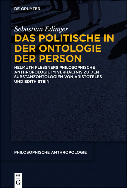 Das Politische in der Ontologie der Person main product photo