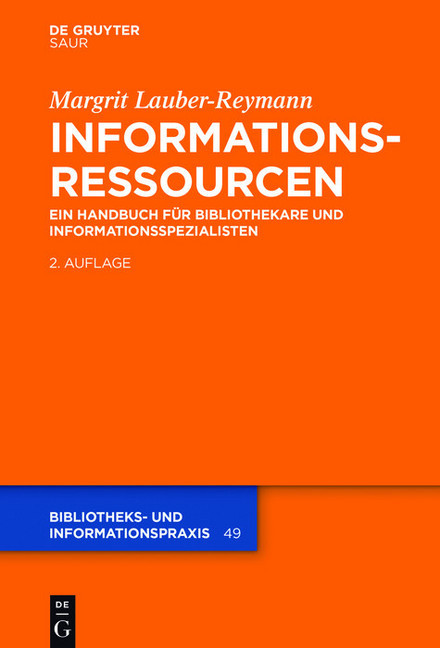 Informationsressourcen main product photo