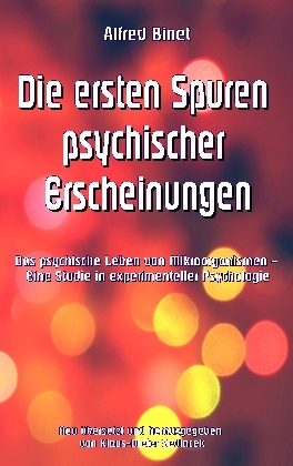 Die ersten Spuren psychischer Erscheinungen main product photo