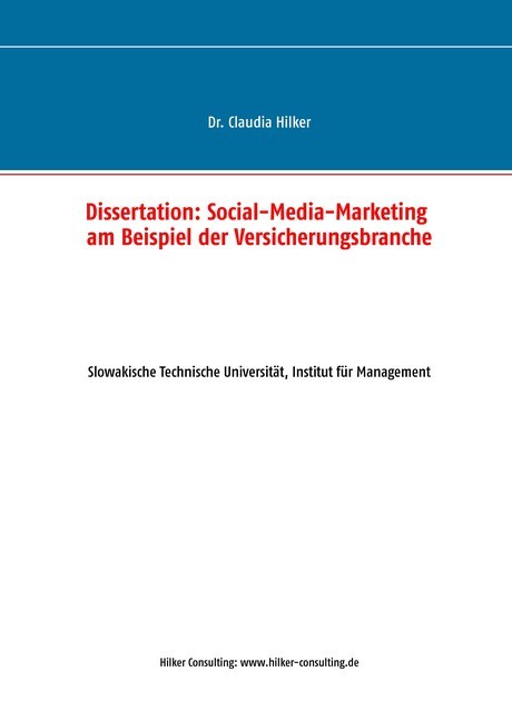 Social-Media-Marketing am Beispiel der Versicherungsbranche main product photo