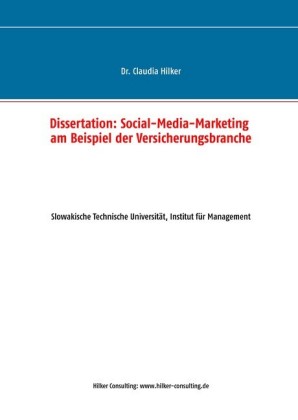 Social-Media-Marketing am Beispiel der Versicherungsbranche