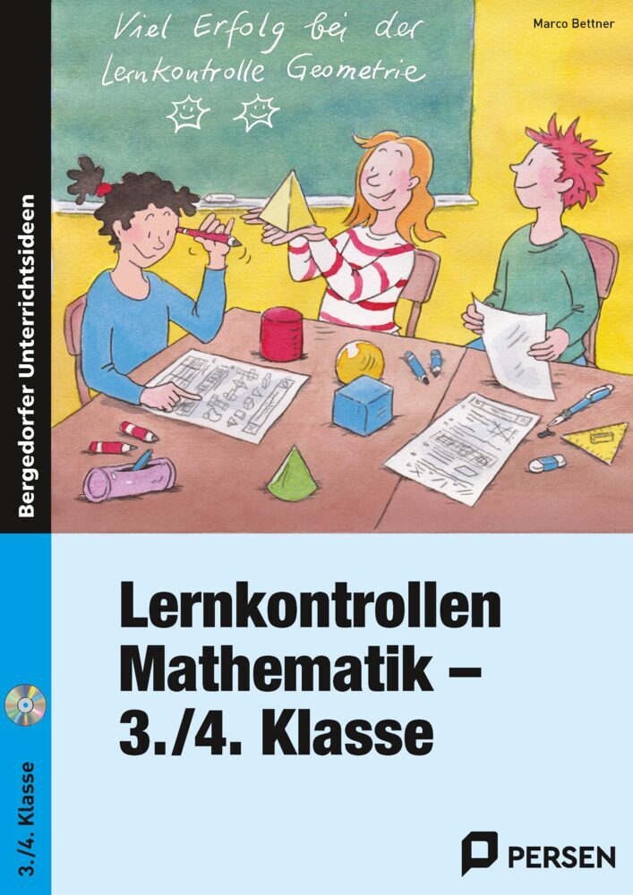 Lernkontrollen Mathematik - 3./4. Klasse, m. 1 CD-ROM main product photo