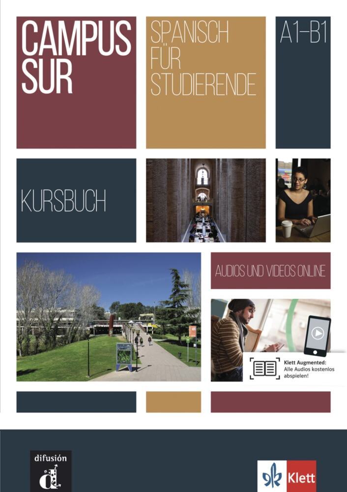 Campus Sur A1-B1 - Kursbuch + Audios und Videos online main product photo