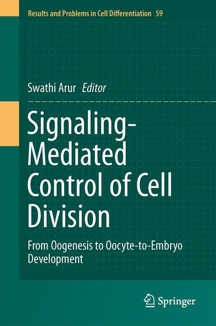 Signaling-Mediated Control of Cell Division main product photo