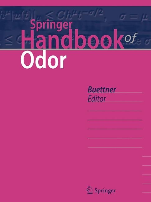 Springer Handbook of Odor main product photo