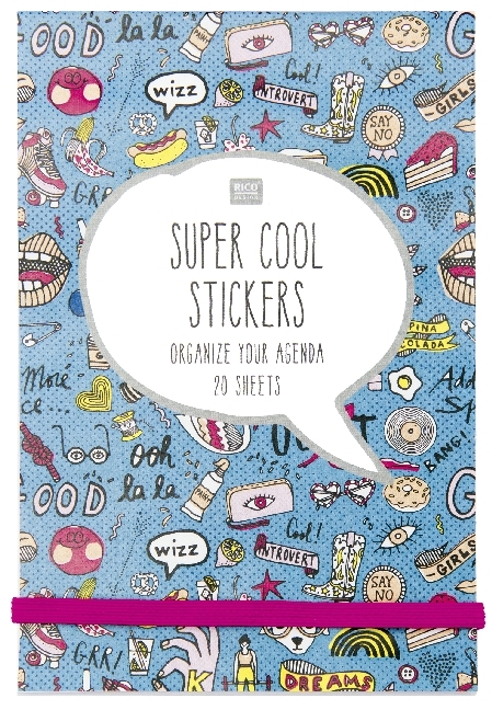 Stickerbuch Magical Summer, Blau main product photo