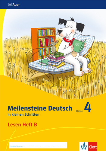 Meilensteine Deutsch in kleinen Schritten 4. Lesestrategien - Ausgabe ab 2017 main product photo