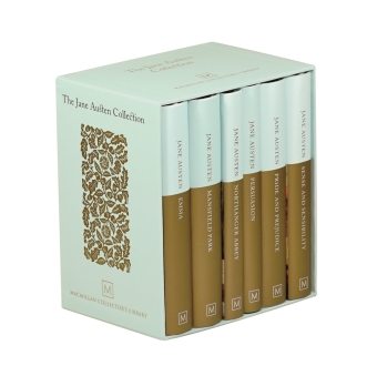 The Jane Austen Collection, m.  Buch, m.  Buch, m.  Buch, m.  Buch, m.  Buch, m.  Buch, 6 Teile