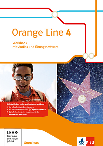 Orange Line 4 Grundkurs, m. 1 Beilage main product photo