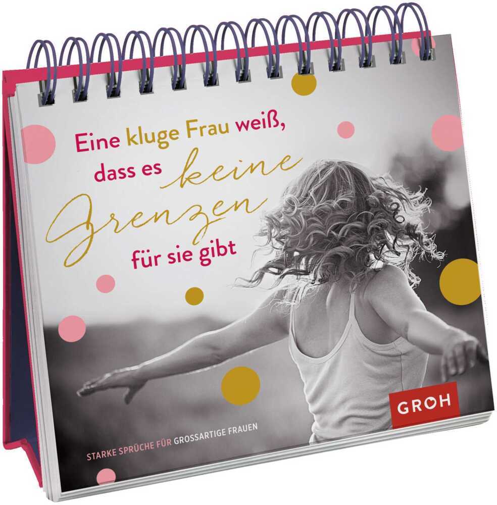 Eine kluge Frau weiß, dass es keine Grenzen für sie gibt main product photo
