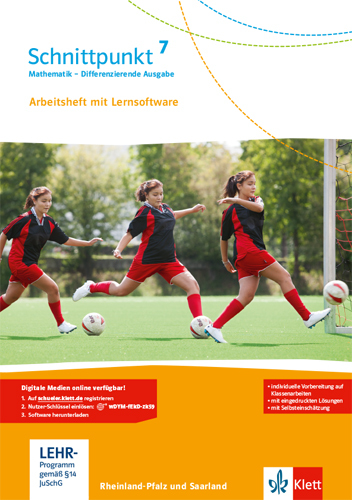 Schnittpunkt Mathematik 7. Differenzierende Ausgabe Rheinland-Pfalz und Saarland main product photo