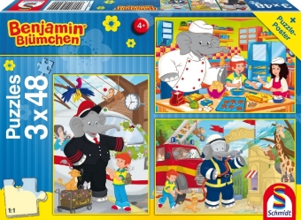 Benjamin Blümchen, Im Einsatz (Kinderpuzzle)