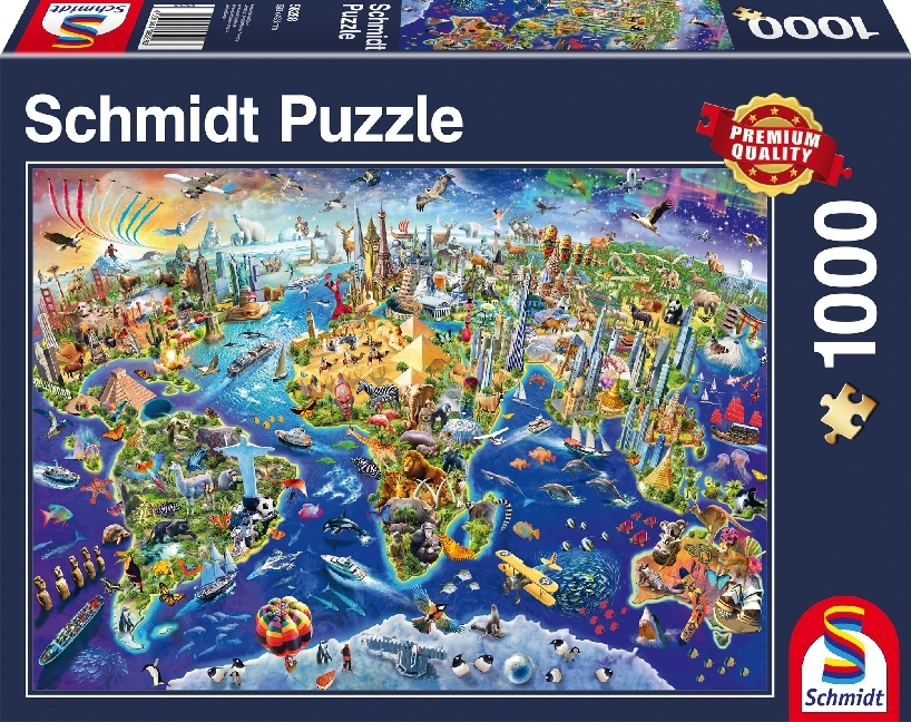 Entdecke unsere Welt (Puzzle) main product photo
