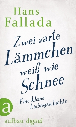 Zwei zarte Lämmchen weiß wie Schnee