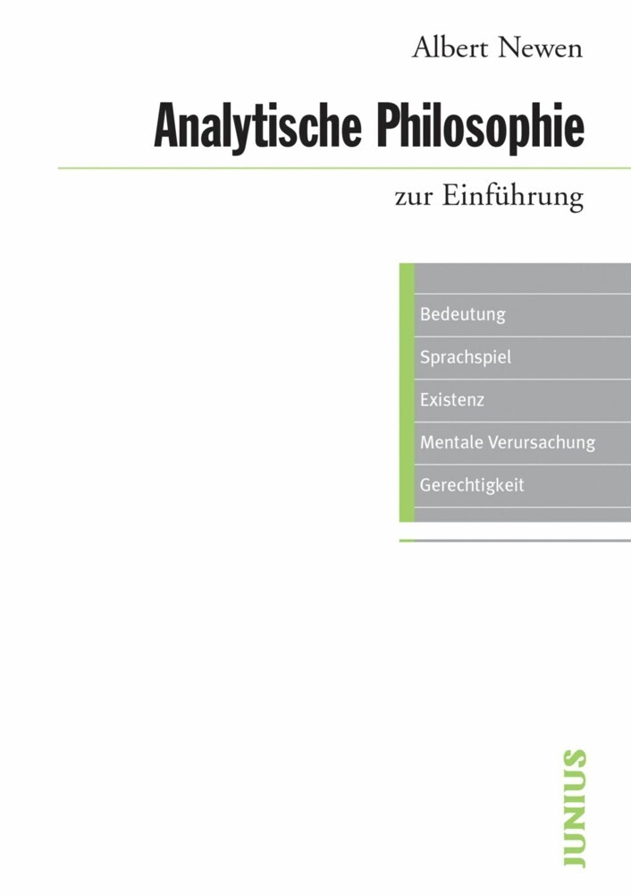 Analytische Philosophie zur Einführung main product photo