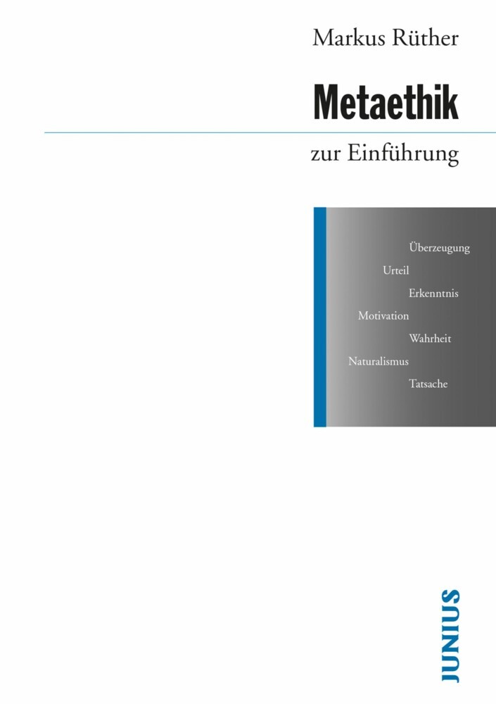 Metaethik zur Einführung main product photo