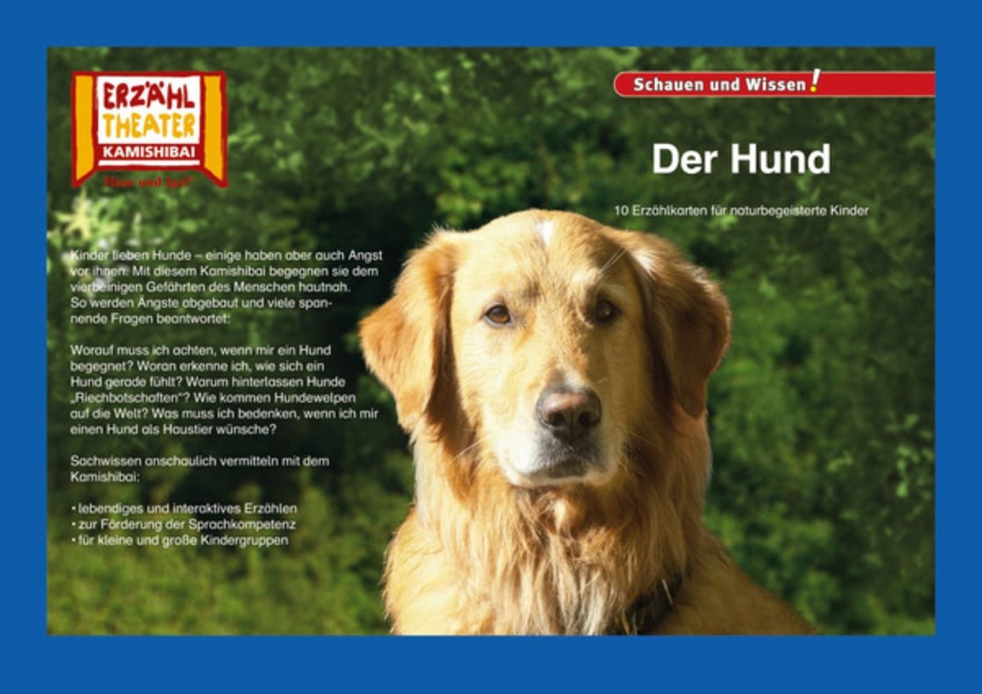 Der Hund / Kamishibai Bildkarten main product photo