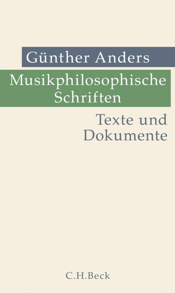 Musikphilosophische Schriften main product photo